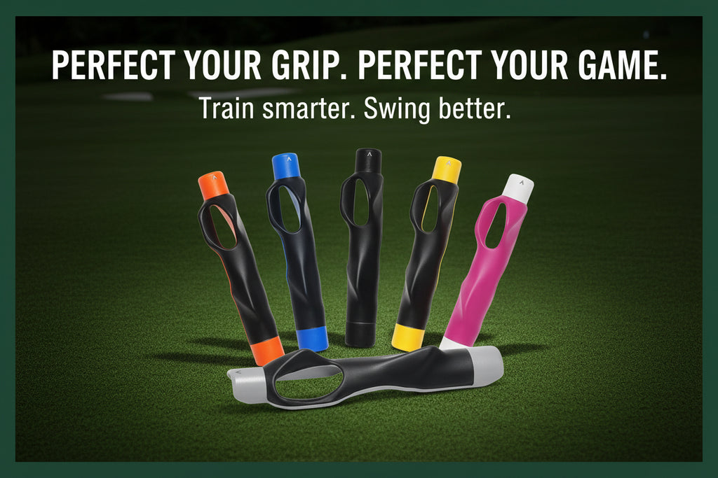Golf Grip Trainer Attachment Outdoor Golf Swing Trainer Beginner Gesture Alignment Training Aids Correct Training Grip Aid