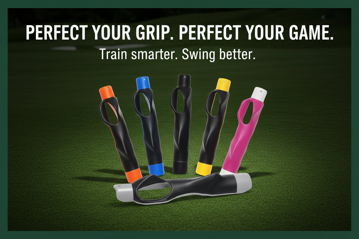 Golf Grip Trainer Attachment Outdoor Golf Swing Trainer Beginner Gesture Alignment Training Aids Correct Training Grip Aid